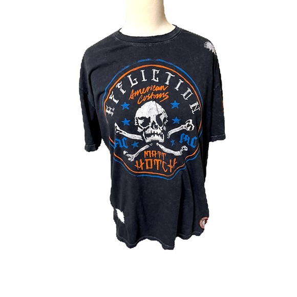 Affliction Other - Affliction short sleeve Distressed men’s size XL shirt. H19.